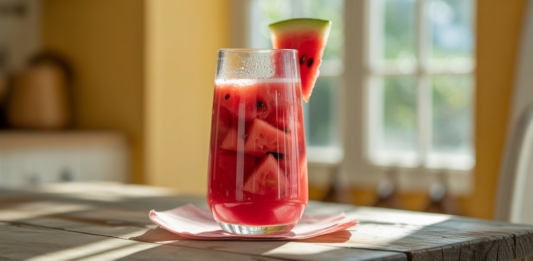 SUCO DE MELANCIA PARA HIDRATAR