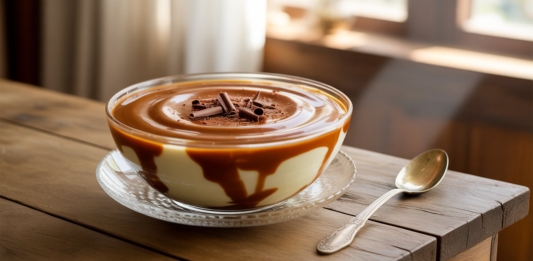 PUDIM DE LIQUIDIFICADOR COM 3 INGREDIENTES