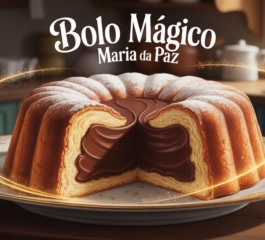 BOLO MÁGICO MARIA DA PAZ