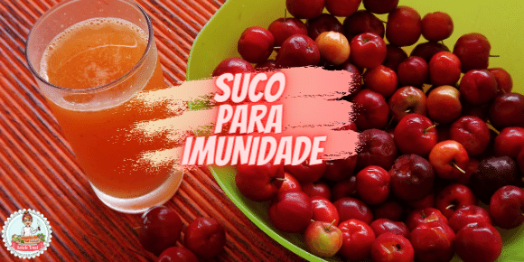 suco para aumentar a imunidade