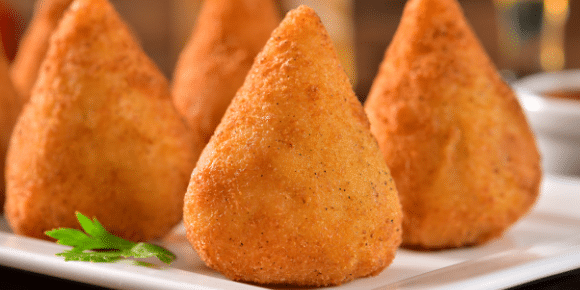 coxinha de forno