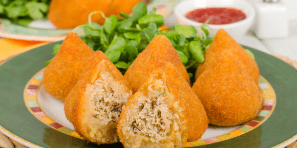 receita de coxinha no forno