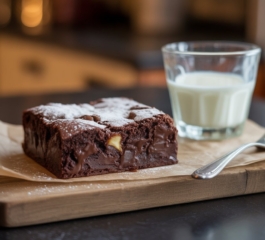 O MELHOR E MAIS FÁCIL BROWNIE DE CHOCOLATE