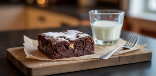 O MELHOR E MAIS FÁCIL BROWNIE DE CHOCOLATE