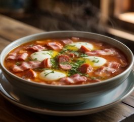 CALDO DA SOGRA – DELICIOSO DE CALABRESA E BACON
