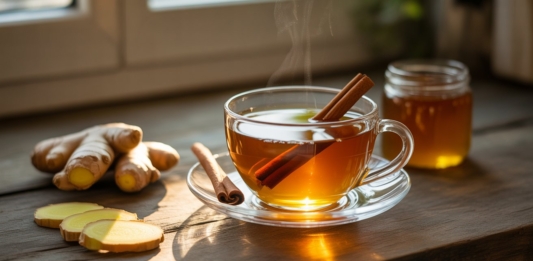 MELHOR CHÁ PARA INFLAMAÇÃO E AZIA – GENGIBRE