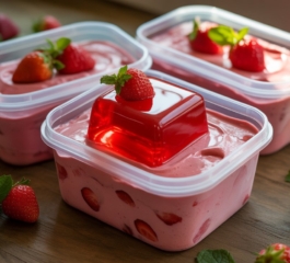 3 LITROS DE SORVETE COM 1 GELATINA
