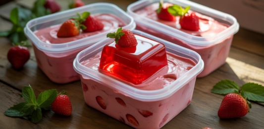 3 LITROS DE SORVETE COM 1 GELATINA