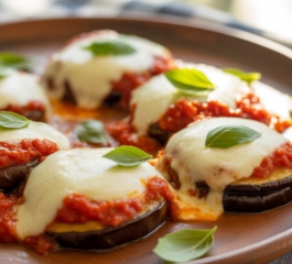 BERINJELA À PARMEGIANA FÁCIL